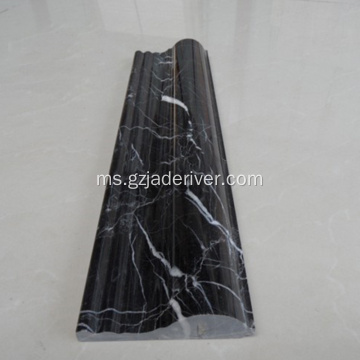 Natural Black Stone Moulding Molding Murah